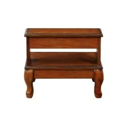 Bowery Hill Traditional Wood Bed Steps With Hidden Drawer In Cherry 13 Bowery Hill Traditional Wood Bed Steps With Hidden Drawer In Cherry -Cymax Sales 1460609 11 L