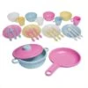 KidKraft 27 Piece Kitchen Dish Play Set In Pastel Multi Color