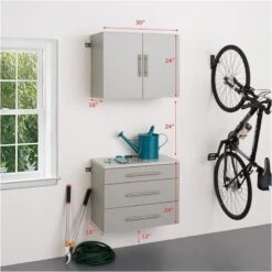 Hawthorne Collections 2 Piece 30" Storage Cabinet Set -Cymax Sales 1574911 2 L