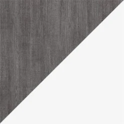 Bestar Cielo 40"W Engineered Wood Closet Organizer System In Bark Gray/White -Cymax Sales 1601280 12 L