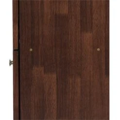 Baxton Studio Fernanda 4 Door Tall Shoe Cabinet In Oak Brown -Cymax Sales 1707132 7 L