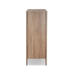 ACME Colt 4 Drawer Wooden Chest With Open Compartment In Rustic Natural -Cymax Sales 1729479 3 L