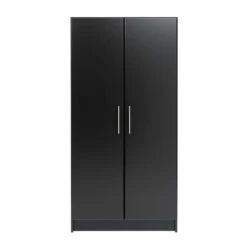 Prepac Elite 32" Storage Cabinet In Black -Cymax Sales 1829759 2 L