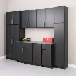 Prepac Elite 32" Storage Cabinet In Black -Cymax Sales 1829759 5 L