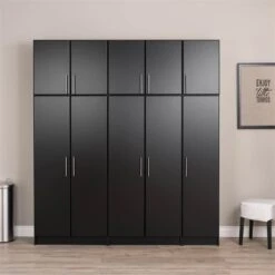 Prepac Elite 32" Storage Cabinet In Black -Cymax Sales 1829759 7 L