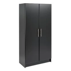 Prepac Elite 32" Storage Cabinet In Black