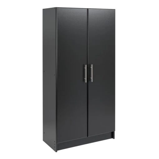 Prepac Elite 32" Storage Cabinet In Black -Cymax Sales 1829759 L