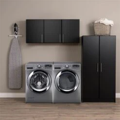 Prepac Elite 32" Wardrobe Cabinet In Black 28 Prepac Elite 32" Wardrobe Cabinet In Black -Cymax Sales 1829762 8 L