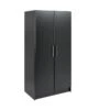 Prepac Elite 32" Wardrobe Cabinet In Black