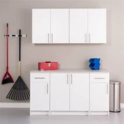 Prepac Elite 32" Wall Cabinet In White -Cymax Sales 1829765 7 L