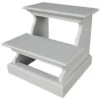 NovaSolo Halifax Bed Step Stool In Pure White