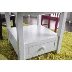 Furniture Of America Rowley I Transitional Wood 5-Piece Kid Table Set In White -Cymax Sales 1867079 5 L