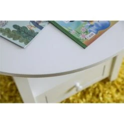 Furniture Of America Rowley I Transitional Wood 5-Piece Kid Table Set In White -Cymax Sales 1867079 6 L