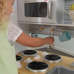 KidKraft Tables And Chairs 2 Piece Kids Play Kitchen And Table With Drying Rack And Storage Set -Cymax Sales 1902823 6 L