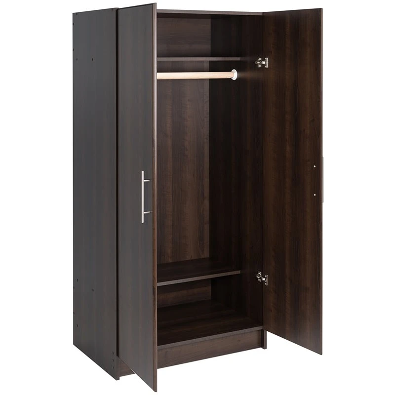 Prepac Elite 32" Wardrobe Cabinet In Black 17 Prepac Elite 32" Wardrobe Cabinet In Black - Image 17