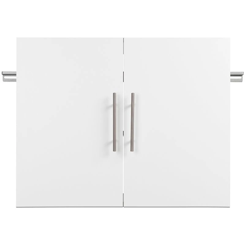 Prepac HangUps 30" Upper Storage Cabinet In Light Grey Laminate 8 Prepac HangUps 30" Upper Storage Cabinet In Light Grey Laminate - Image 8