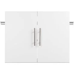 Prepac HangUps 30" Upper Wooden Garage Storage Cabinet In Black -Cymax Sales 1968660 1 L