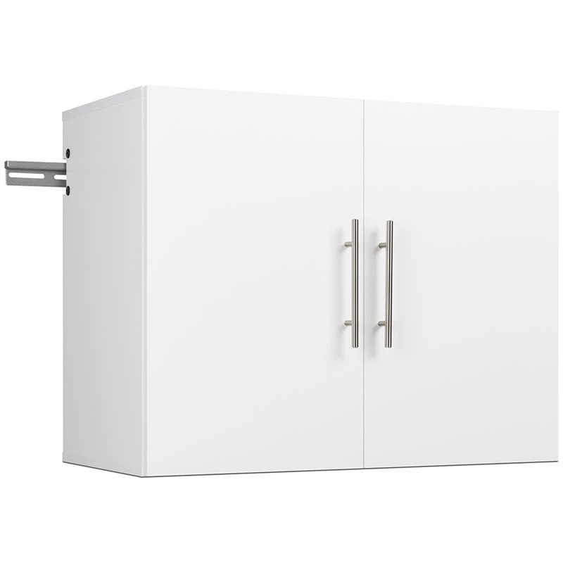 Prepac HangUps 30" Upper Storage Cabinet In Light Grey Laminate 7 Prepac HangUps 30" Upper Storage Cabinet In Light Grey Laminate - Image 7