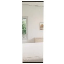 TuHome White Modern Engineered Wood LETO Wall Mounted Shoe Rack With Mirror 21 TuHome White Modern Engineered Wood LETO Wall Mounted Shoe Rack With Mirror -Cymax Sales 1976373 2 L