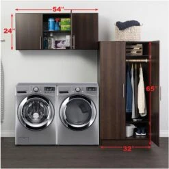 Prepac Elite 2 Piece 86" Garage Storage Set E In Espresso -Cymax Sales 1980618 2 L