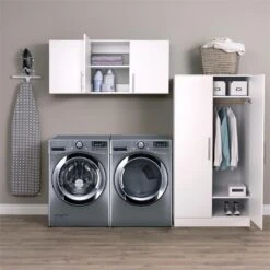 Prepac Elite 2 Piece 86" Garage Storage Set E In Espresso -Cymax Sales 1980618 L