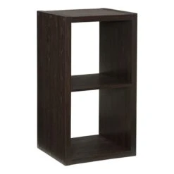Linon Lane Two Cubby Wood Storage Cabinet In Espresso 30 Linon Lane Two Cubby Wood Storage Cabinet In Espresso -Cymax Sales 1984853 5 L