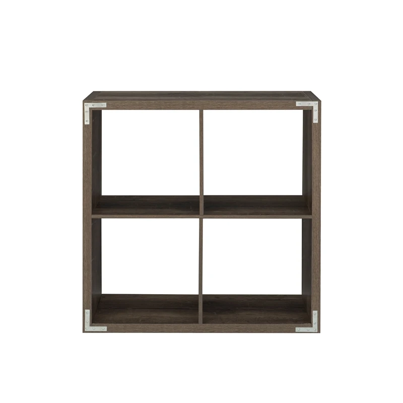 Linon Lane Four Cubby Wood Storage Cabinet In Gray 17 Linon Lane Four Cubby Wood Storage Cabinet In Gray - Image 17