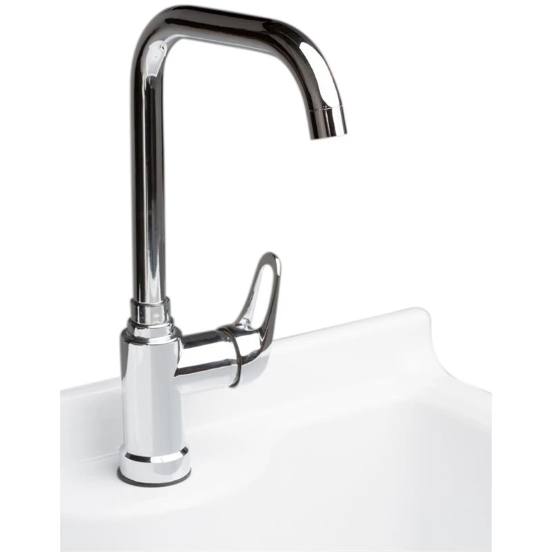 Simpli Home Murphy 24" Laundry Sink Cabinet In White 4 Simpli Home Murphy 24" Laundry Sink Cabinet In White - Image 4