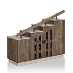 Furniture Of America Barstead Wood Staircase Shoe Cabinet In Gray Oak 27 Furniture Of America Barstead Wood Staircase Shoe Cabinet In Gray Oak -Cymax Sales 1993934 3 L