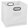 Niche Cubo Foldable Fabric Storage Bin- White