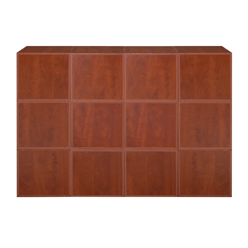 Niche Cubo Storage Set - 12 Cubes And 6 Canvas Bins- Cherry/White 13 Niche Cubo Storage Set - 12 Cubes And 6 Canvas Bins- Cherry/White - Image 13