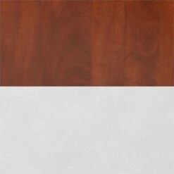 Niche Cubo Storage Set - 12 Cubes And 6 Canvas Bins- Cherry/White 24 Niche Cubo Storage Set - 12 Cubes And 6 Canvas Bins- Cherry/White -Cymax Sales 2011753 7 L