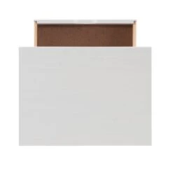 Riverbay Furniture Six Drawer Wide Wood Rolling Cart In White Wash 19 Riverbay Furniture Six Drawer Wide Wood Rolling Cart In White Wash -Cymax Sales 2118915 11 L