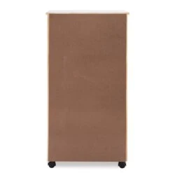 Riverbay Furniture 8-Drawer Transitional Wood Storage Cart In White Wash -Cymax Sales 2118918 9 L