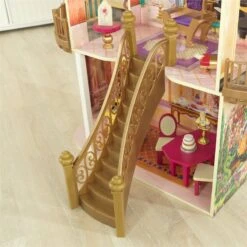 Kidkraft Disney 13 Piece Princess Belle Enchanted Dollhouse -Cymax Sales 2128151 16 L
