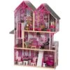 Kidkraft Bella 16 Piece Multicolored Wooden Plastic Dollhouse
