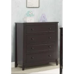 Sorelle Berkley 4 Drawer Chest In Gray -Cymax Sales 2155005 1 L
