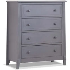Sorelle Berkley 4 Drawer Chest In Gray