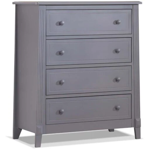 Sorelle Berkley 4 Drawer Chest In Gray -Cymax Sales 2155006 L