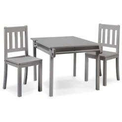 Sorelle Imagination Table And Chair Set In Gray -Cymax Sales 2155031 L