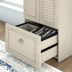Bush Furniture Fairview Shoe Storage Cabinet With Doors In Cape Cod Gray 25 Bush Furniture Fairview Shoe Storage Cabinet With Doors In Cape Cod Gray -Cymax Sales 2163741 4 L