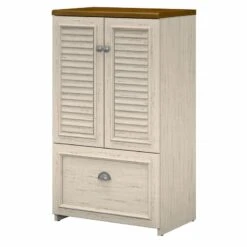 Bush Furniture Fairview Shoe Storage Cabinet With Doors In Cape Cod Gray 21 Bush Furniture Fairview Shoe Storage Cabinet With Doors In Cape Cod Gray -Cymax Sales 2163741 L