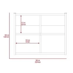 TUHOME Entryway Stackable Storage Unit Engineered Wood Entryway Benches In Gray 13 TUHOME Entryway Stackable Storage Unit Engineered Wood Entryway Benches In Gray -Cymax Sales 2170441 7 L