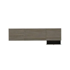 Bestar Versatile 86"W Engineered Wood Closet System With Drawers In Walnut Gray -Cymax Sales 2194049 7 L