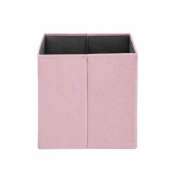 Linon Lane Two Pack Fabric Floral Storage Bin In Pink -Cymax Sales 2201285 5 L