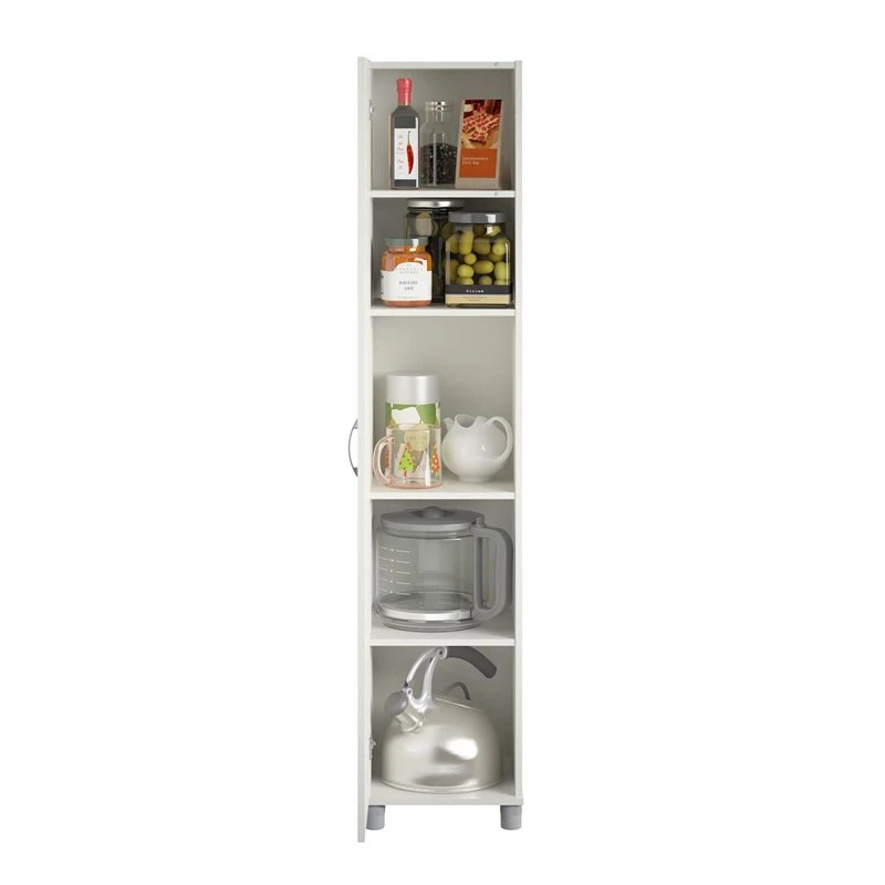 SystemBuild Lonn 16" Utility Storage Cabinet In Dove Gray 18 SystemBuild Lonn 16" Utility Storage Cabinet In Dove Gray - Image 18