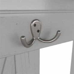 Key West Hall Tree With Shoe Storage Bench In Cape Cod Gray - Engineered Wood -Cymax Sales 2307828 7 L 1