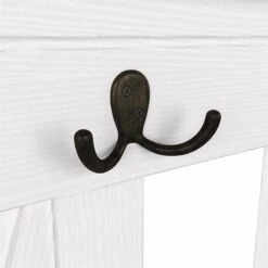 Key West Hall Tree With Shoe Storage Bench In Cape Cod Gray - Engineered Wood -Cymax Sales 2307829 7 L 1