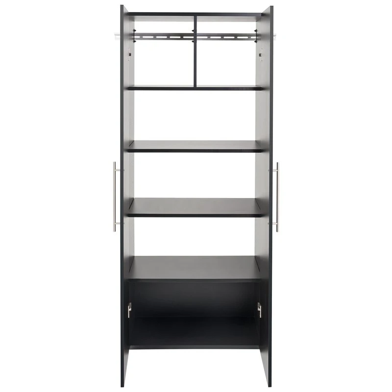 Prepac HangUps 30" Large Wooden Garage Storage Cabinet In Black 4 Prepac HangUps 30" Large Wooden Garage Storage Cabinet In Black - Image 4