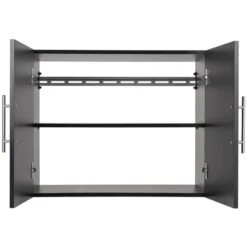 Prepac HangUps 30" Upper Storage Cabinet In Light Grey Laminate 36 Prepac HangUps 30" Upper Storage Cabinet In Light Grey Laminate -Cymax Sales 2332605 12 L 1